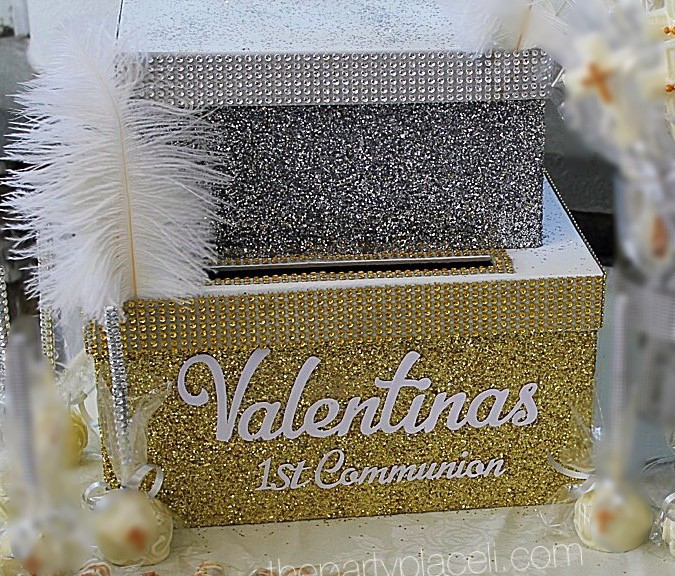 First Communion Card Box