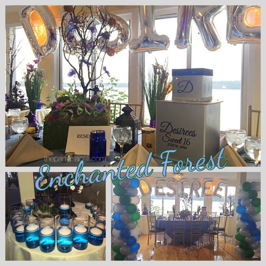 Enchanted Forest Theme Sweet 16
